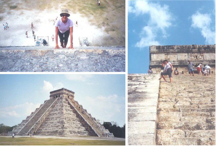 Climbing pyramids...